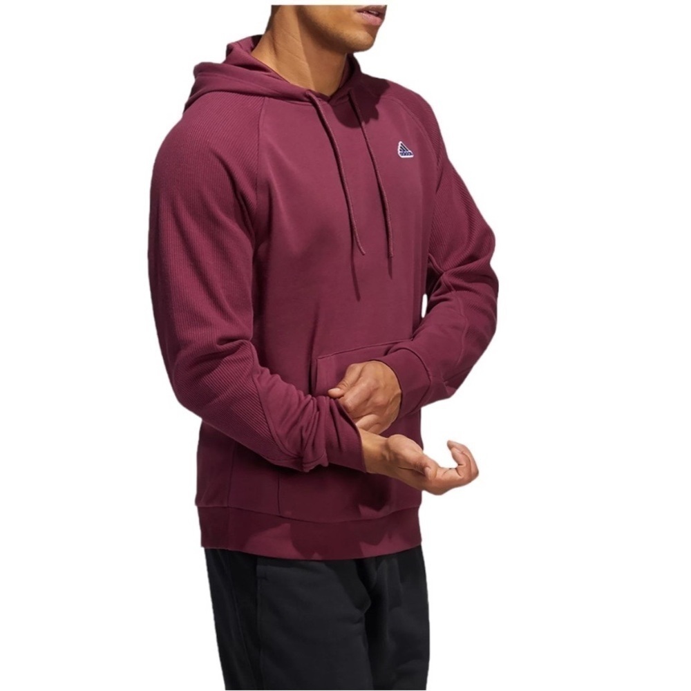 NWT adidas Men's Rib Pullover Hoodie Size XS